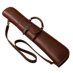 Funda de cuero duradera para equipo de caza, estuche para pistola, bolsa de transporte, funda de cuero repelente de primera calidad para tiro. - Product Image 1