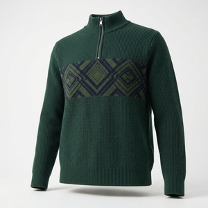 Wholesale High-Quality Knitted 100% Cotton Men's Custom Crewneck <b>Fleece</b> <b>Sweatshirts</b> - Product Image 4