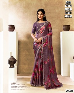 <b>purple</b> Neelam <b>Saree</b> - Product Image 3