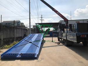 Bon prix, Vramp-10T-S de 10 tonnes, chariot élévateur à fourche rampe de chargement mobile pratique combiné avec conteneur plancher Vietnam 1 an de garantie - Product Image 5