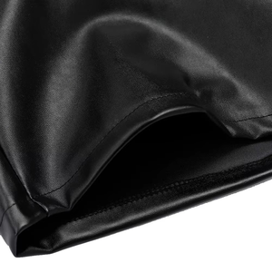 Men Leather Shorts Stylish Street Style Fashion Bottom for Party Wear and Night Events - Product Image 3
