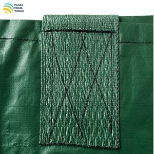 Sac de culture en HDPE de haute qualité 100L vert avec 4 poignées, résistant aux UV, pot de jardin robuste - Product Image 5