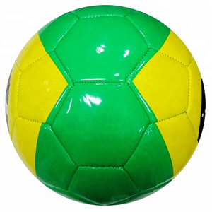 White black red pattern football Printed sports ball Screen printing football Popular style football Custom football - Product Image 2
