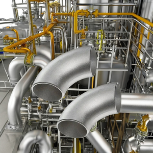 Codo Forjado de Acero Inoxidable 304 de Alta Presión de 10 mm con Conexión de Soldadura Resistente a la Corrosión para Aplicaciones en Proyectos Químicos - Product Image 3