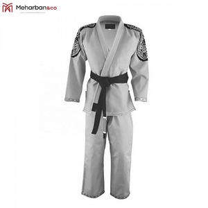 Uniformes profesionales personalizados de Jiu Jitsu brasileño y MMA Unisex con hombros estampados y logotipo impreso - Product Image 6