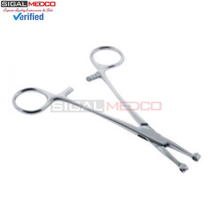 Pince à Septum en Acier Inoxydable Autoclavable, Durable, Usage Professionnel, Haute Qualité, Chirurgicale, pour Bijoux de Nez et Nombril, Classique - Product Image 6