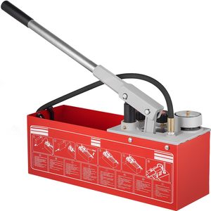 Pompa Manuale per Test di Pressione Idrostatica 25 Bar/2,5 MPa, Kit Tester Idraulico da 3,2 Galloni, Strumenti Idraulici Manuali - Product Image 1