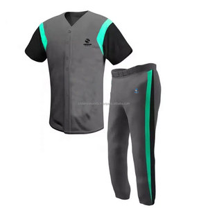 ชุดเครื่องแบบซอฟต์บอลผ้าเจอร์ซีย์และกางเกงผ้านิ่มใส่สบายมีตัวเลือกการพิมพ์แบบระเหิด - Product Image 6