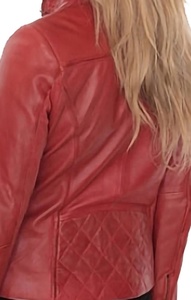 wholesale price OEM Service New Arrival Quick dry Breathable Sustainable Leather Jacket Leather Material Women Leather Jacket - Product Image 6