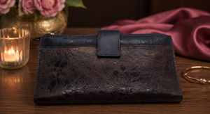 Brown Leather Pu Solid Pattern <b>Wallet</b> <b>Long</b> Clutch Purse Zipper Foldable Handbag for Women Daily Travel - Product Image 4