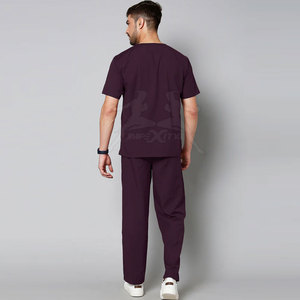 Cheap Price Hospital Scrub Uniform Modern Hospital Scrub Uniform Breathable Construction And Easy Movement - Product Image 2