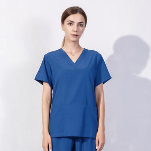 Uniformes Médicos de Alta Calidad, Chaqueta de Manga Larga Elástica, Uniforme de Enfermería para Hospital, Conjuntos de Uniformes Médicos para Mujer - Product Image 3