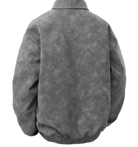 Leather fashion jacket men Best OEM manufacturer New style fashion premium Custom leather outerwear - Product Image 6