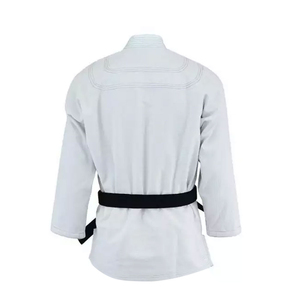 Uniforme de Judo Blanco con Cinturón Verde, Logotipo Personalizado, Hecho en Pakistán, Sialkot, para Karate y Artes Marciales - Product Image 5
