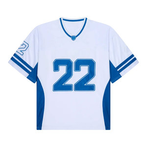 2026 Best Design Customized American Football Adults <b>High</b> Quality Short Sleeve V-neck Quick Dry Spandex/Polyester Autumn Sets - Product Image 1