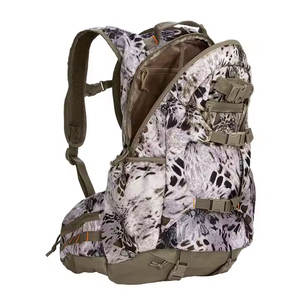 Sac à dos unisexe découpé au laser, durable et imperméable pour le trekking, le camping, avec doublure en PVC, fermeture éclair, sac de chasse camouflage, pour l'extérieur - Product Image 4