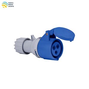 Connecteur électrique industriel de haute qualité 32A 2P+E 220-250V 6h IP44 LX-223N pour connexion de câbles - Product Image 4
