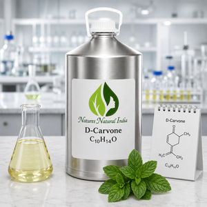 Aceite Esencial Químico Aromático D-Carvone de Natures Natural India, 100% Puro, Destilado al Vapor, Sin Diluir, Aroma a Menta, C10H14O - Product Image 4