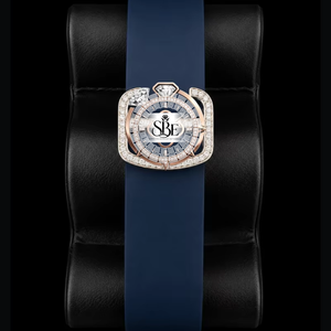 Reloj de Pulsera de Cuarzo con Cristal de Zafiro y Diamantes, Resistente al Agua, Cronógrafo, Cuadrado, de Acero Inoxidable, en Colores Rosa y Azul, Gran Venta 2025 - Product Image 3