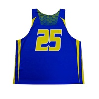 Maillots de sport personnalisés pour hommes grandes tailles, coupe racerback, réversibles, en maille respirante 100% polyester, sublimation, personnalisables