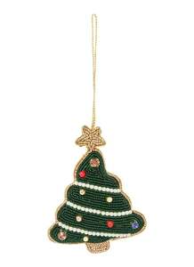 Llavero Navideño Premium Hecho a Mano con Cuentas y Lentejuelas, Elegante Accesorio Festivo al Mejor Precio - Product Image 2