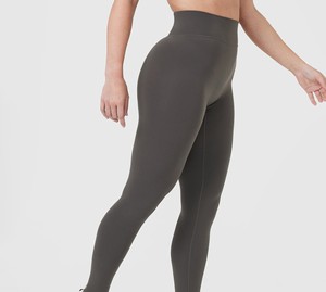 Leggings de yoga décontractés pour femmes, vêtements de sport respirants à séchage rapide, taille mi-haute, sans coutures, en Spandex/Polyester, avec logo et couleurs personnalisables - Product Image 6