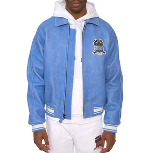 Chaquetas de Cuero Avirex de Primera Calidad para Hombre, Diferentes Colores Disponibles, Tallas Personalizadas, Chaquetas de Cuero Bordadas para Hombre en Oferta - Product Image 3