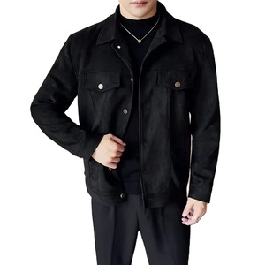 Vestes en cuir véritable pour hommes élégantes, imperméables et réversibles, manches longues, couleur/logo personnalisés, prix bas, prêtes pour l'hiver - Product Image 1