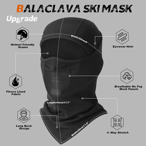 Masque facial balaclava rafraîchissant, résistant aux UV, respirant, couvrant tout le visage, pour le cyclisme et la pêche en été - Product Image 2