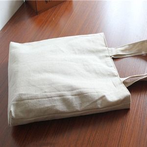 Sac fourre-tout en toile personnalisé avec logo, poignée d'épaule, robuste, réutilisable, pour courses, usage quotidien, emballage en boîte - Product Image 3