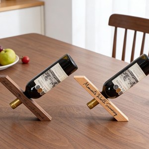 Wooden Craft Wine and <b>Beer</b> Display Stand with unique Design Rack for Professional Beverage Presentation and Wedding Occasion - Product Image 5