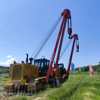 Suhigo HGY90 90T Sideboom Pipelayer, Machine de pose de tuyaux à flèche latérale entièrement hydraulique, Équipement de levage de pipelines