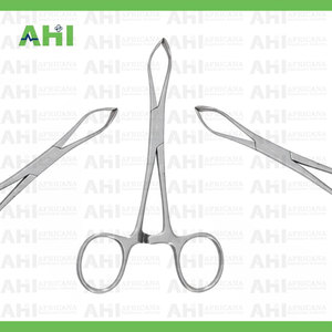 Pinzas para Toallas Lorna Sin Perforación, de Acero, Manuales, Reutilizables, Certificadas CE, de Alta Calidad, Clase I, para Uso en Cirugía General, Hechas en Pakistán - Product Image 5