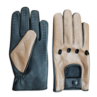 Guantes de Conducción de Invierno de Cuero Ligero para Automóvil, Cómodos, Resistentes al Viento y al Agua, Accesorios Unisex para el Estilo de Vida
