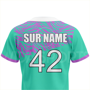 Custom <b>Baseball</b> Jersey Set Athletic Fit Breathable Quick Dry Sublimated Team Uniform OEM Wholesale Supplier - Product Image 5
