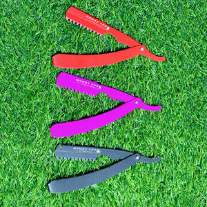 Navaja de Afeitar Profesional de Acero Inoxidable para Barbería, para Adelgazar y Cortar el Cabello con Precisión, Texturizar y Usar en Salón - Product Image 6