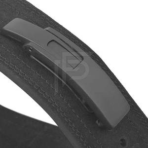 Ceinture de musculation réglable de haute qualité pour la musculation, ceinture à levier avec logo personnalisable, en cuir et néoprène - Product Image 4