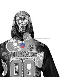 Sudadera con Capucha Premium con Estampado 3D, Ropa Urbana Personalizada, Sudadera Holgada con Hombros Caídos para Hombre, Sudadera de Felpa con Estampado de Espuma de Alta Densidad - Product Image 5