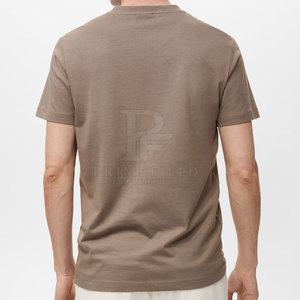 Camiseta de Cuello en V para Hombre, 100% Algodón, de Buena Calidad, Última Llegada, Color Personalizado, Corte Regular, Sólida, Casual, Ecológica - Product Image 3
