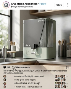 ระบบกรองน้ำดื่มออสโมซิสแบบย้อนกลับไฟฟ้า AQUA ORCA 5 ขั้นตอน พร้อมไส้กรองหลายชั้น เกรดอาหาร สำหรับใช้ในบ้าน นอกบ้าน และโรงแรม - Product Image 4
