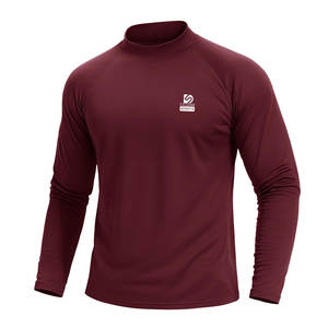 Camisetas de Compresión para Uso en Exteriores para Adultos, Ropa Deportiva para Gimnasio, Transpirable, Ecológica, de Secado Rápido, Spandex/Poliéster para Hombre, para Venta en Línea - Product Image 1
