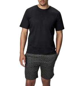 Vêtements de sport décontractés de qualité supérieure pour la course à pied ensemble de costumes de sport T-shirt et short de sport à manches courtes pour hommes séchage rapide 2 pièces - Product Image 1