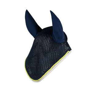 High Quality Polyester Full Size Horse Fly Veil Ear Bonnet Customizable Design <b>Equestrian</b> Riding Product - Product Image 2