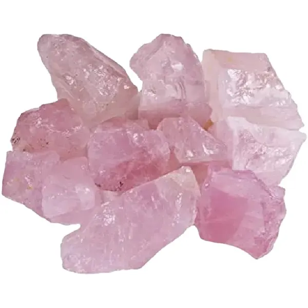 Natural Stones Giving Positive Vibes Rose Quartz Raw/Rough Pink Color Bulk Availability Energy Stone With Best Quality