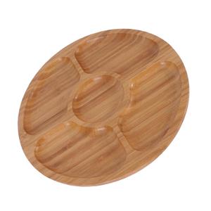 Bandeja de Madera para Servir, Plato para Bocadillos Saludables, Plato Pequeño para Galletas, Frutas, Frutos Secos y Postre - Product Image 6