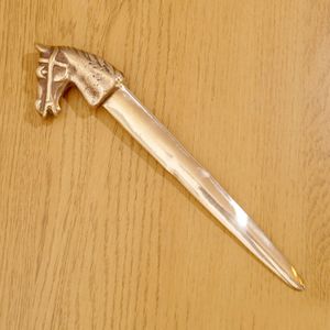 Cuchillo para Mantequilla de Latón Estilo Antiguo, Espátula Multiusos para Mantequilla, Queso, Mermelada y Pan, Herramienta de Cocina Hecha a Mano, Duradera, con Acabado Premium - Product Image 4