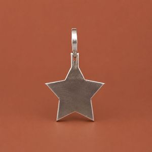 จี้รูปดาวประดับเพชรโมอิสซาไนต์เงินแท้ S925 สไตล์ฮิปฮอป - Product Image 4