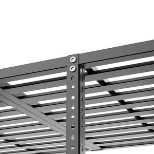 "Étagères de garage 3x6 Étagère de rangement au plafond Robuste Capacité de 750LBS Noir Montable Réglable" - Product Image 6