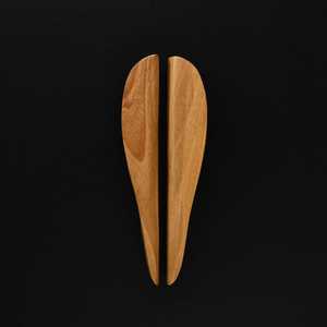 Poignée de meuble en bois massif artisanale, longue poignée de tiroir en bois, poignée décorative pour armoire et placard, quincaillerie de mobilier - Product Image 3