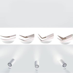 Pince à épiler pour cils réutilisable de haute qualité, design personnalisé, en acier inoxydable, durable, légère, à pointe lisse - Product Image 2